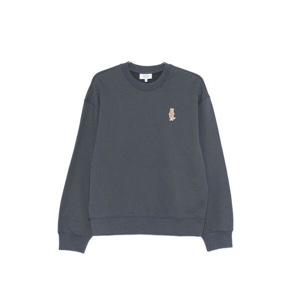Maison Kitsune' Men Dressed Fox Cotton Sweatshirt